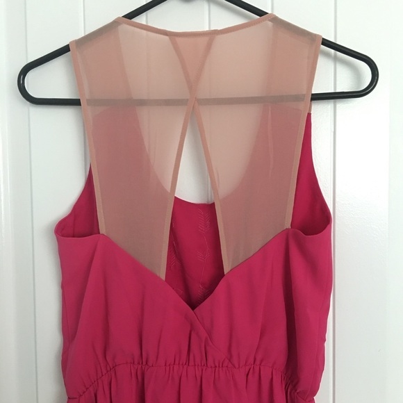 Embellished Pink Casual Dress - Picture 3 of 4